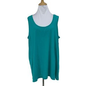 Jessica Simpson The Warmup Tank Top Women's Plus Size 18/20 Mesh Back Athletic